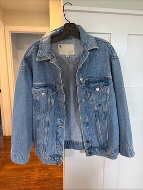 Pilcro Oversized Denim Jacket